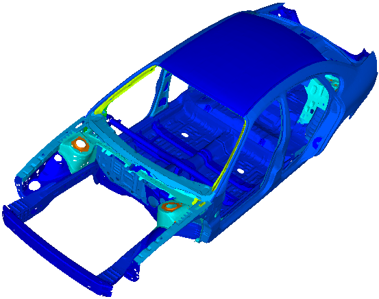 Car Model–Volume Reduction
