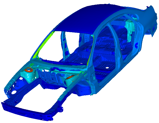 Car Model–Volume Reduction