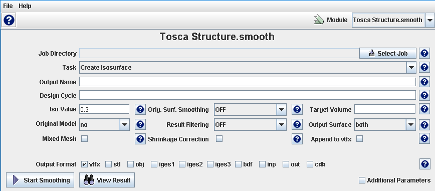 Starting Tosca Structure.smooth